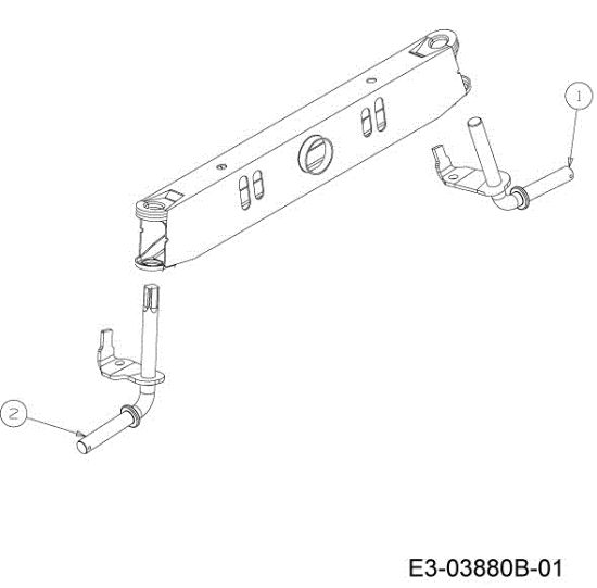 Eje anterior (2/2) KROSSER 92/13,5 T Cat.2013 Tractor