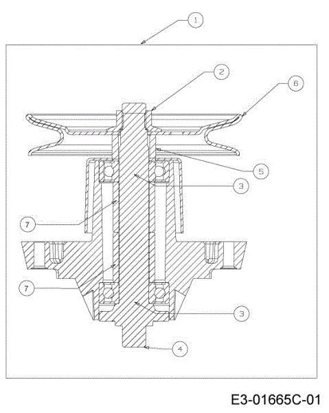 Soporte cuchillas (1/2) KROSSER 92/13,5 T Cat.2013 Tractor