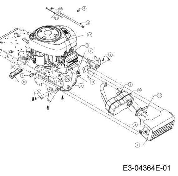 Motor TORNADO 97/13 T Cat.2013 Tractor