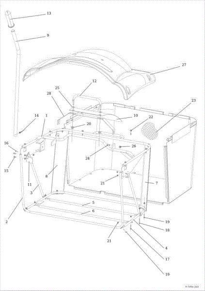Recogedor de hierba OM 124S/22 H Cat.2013 Tractor