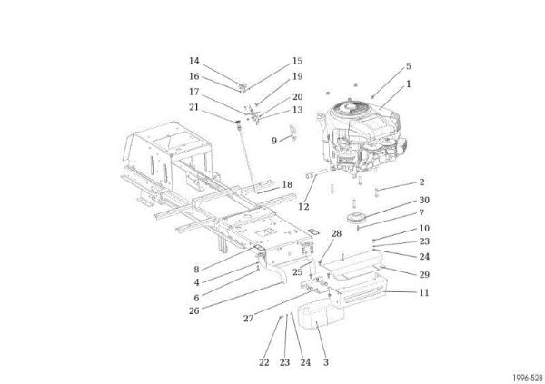 Motor OM 92S/16H Cat.2013 Tractor