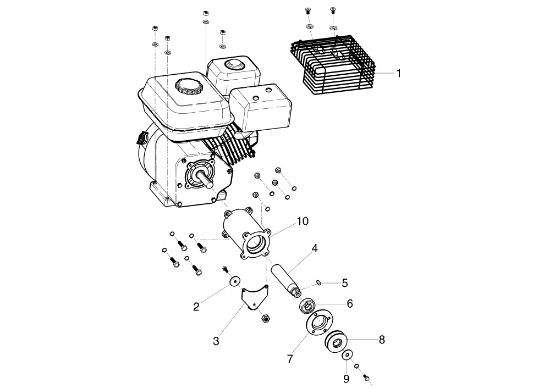 Motor completo ARTIK 52 Turbo nieve