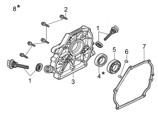Tapa basamento ARTIK 52 Turbo nieve