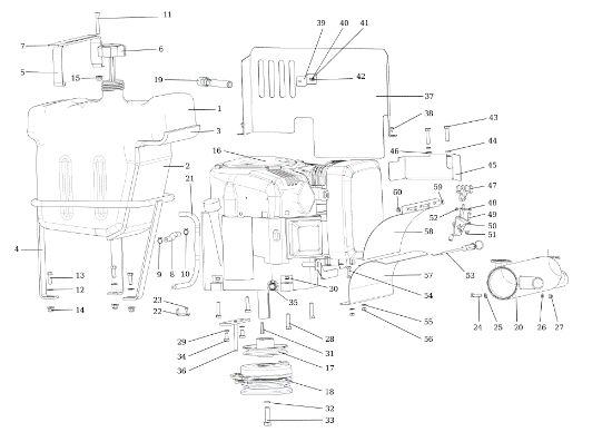 Motor APACHE 92 EVO Cat.2014 Tractor