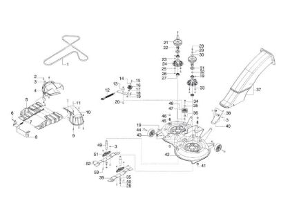 Plataforma de corte OM 95/16 K H Tractor
