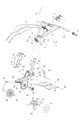 Despiece 1 MH 150 RKS (K700 H - SN T210) Motoazada