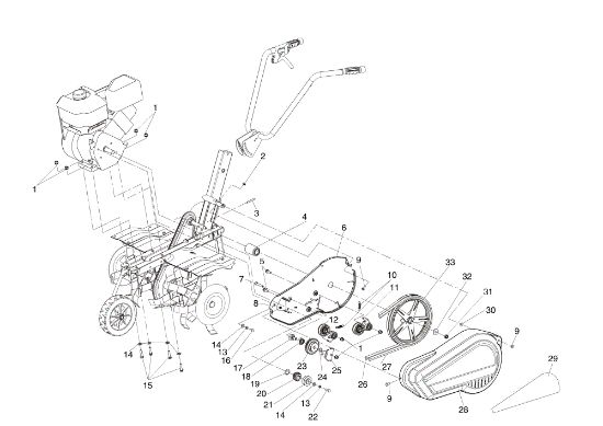 Despiece 2 MH 150 RKS (K700 H - SN T210) Motoazada