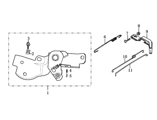 Palnca compl. MH 150 RKS (K700 H - SN T210) Motoazada