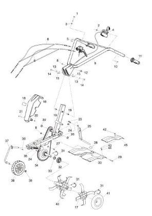 Despiece 1 MH 170 RKS (K700 H SN T210) Motoazada