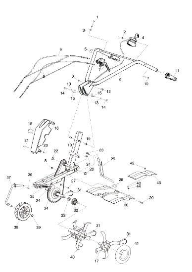 Despiece 1 MH 170 RKS (K700 H SN T210) Motoazada