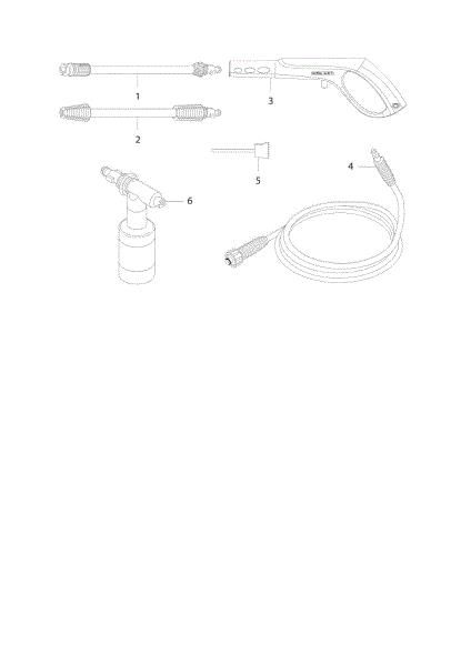 Accesorios PW 110 C Hidrolimpiadora