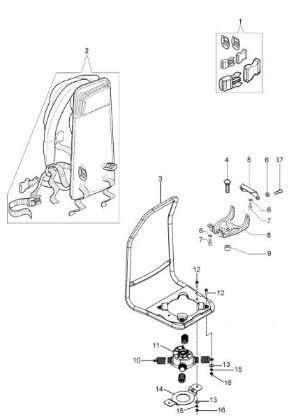 Bastidor OM 43 BP Desbrozadora