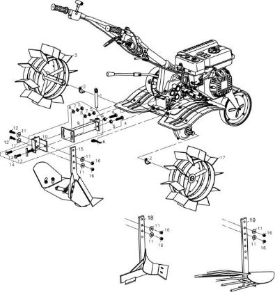 Optional MH 197 RK (K800 HC) Motoazada