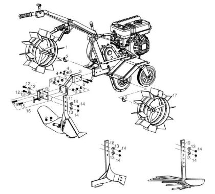 Optional MH 175 RK (K800 HT) Motoazada