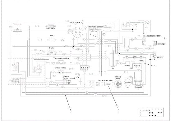 Esquema eléctric (drawing) CHEYENNE (B&S) 92 4x4 Cat. 2015 Tractor