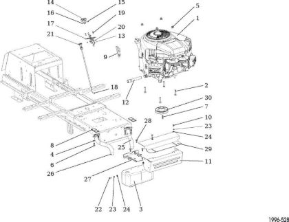 Motor OM 92/16H Cat. 2015 Tractor