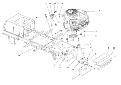 Motor OM 106/18 H Cat. 2015 Tractor