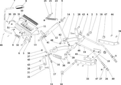 Regulacion plato de corte OM 106/18 H Cat. 2015 Tractor