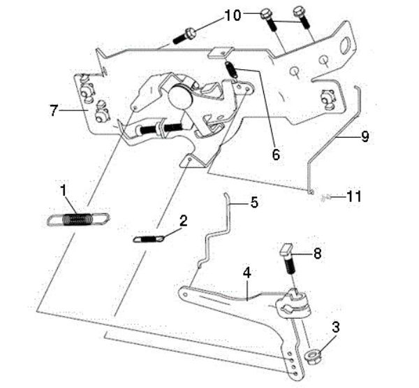 Palnca compl. OM 106/24 KH (K2400AVD V-Twin) Cat. 2015 Tractor