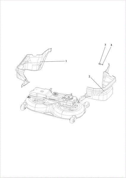 Plataforma de corte (2/2) OM 124/24 KH (K2400AVD V-Twin) Cat. 2015 Tractor