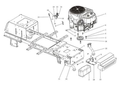 Motor OM 106/24 KH (K2400AVD V-Twin) 4X4 Cat. 2016 Tractor