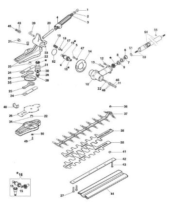 Cortasetos Aplicación (Cortasetos) BC 300 D