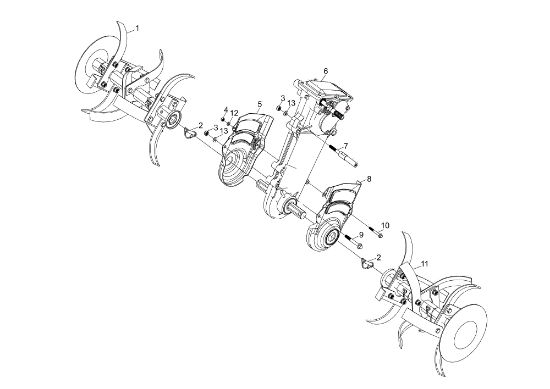Bastidor MH 197 RKS (K800 HC) Motoazada