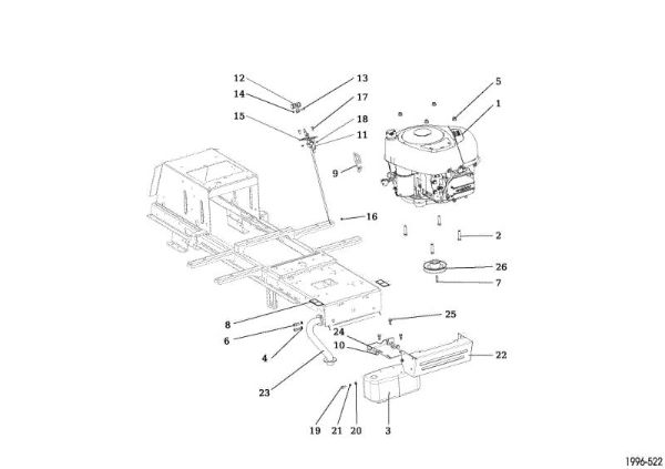 Motor OM 92/13H Cat. 2017 Tractor
