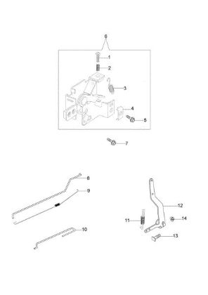 Palnca compl. G 53 TK ALL ROAD PLUS 4 (K800) (2018) Cortacésped