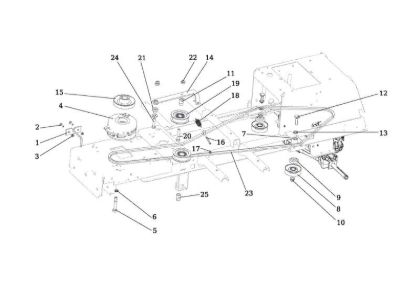 Embrague OM 107 L/24 KH (K2400AVD V-Twin) Cat. 2018 Tractor