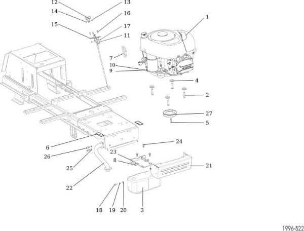 Motor OM 92/16KH (K1600AVD) Cat. 2018 Tractor