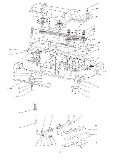 Plataforma de corte (1/2) (Change over) OM 106/24 KH (K2400AVD V-Twin) Cat. 2018 Tractor