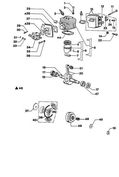 Motor 264 TTA Cortadora