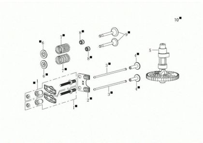 Kit valvula G 44 PK COMFORT PLUS (K605) EURO 5 Cortacesped