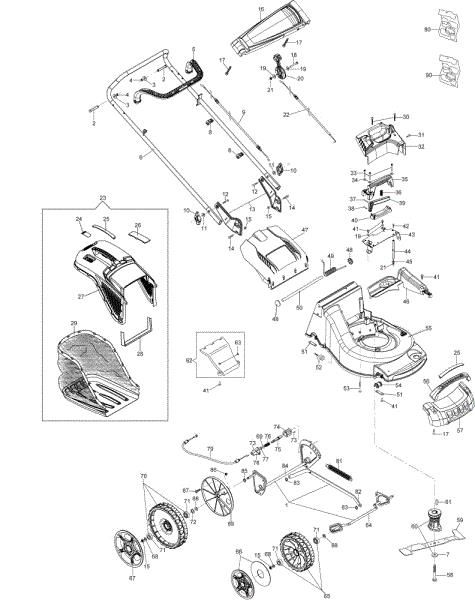 Despiece completo MAX 53 PK ALLROAD ALUMINIUM (K805) EURO 5 Cortacesped