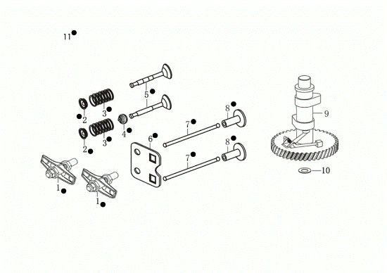 Kit valvula G 53 PK COMFORT SD (K 805) EURO 5 Cortacesped