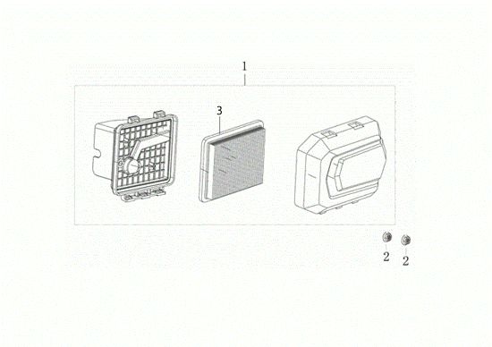 Filtro aire G 53 PK COMFORT SD (K 805) EURO 5 Cortacesped