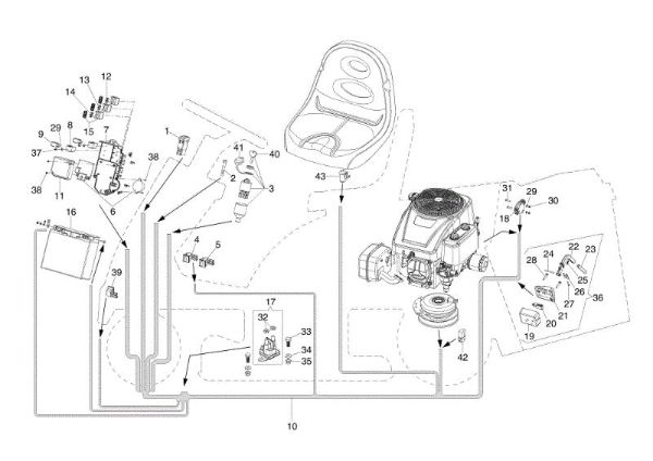 Planta eléctrica MISTRAL 72/12,5 K H (3in1) (K1250) EURO 5 Tractor