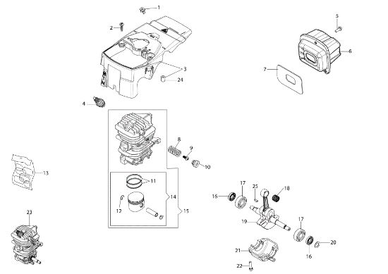 Motor GSH 40 (Euro 1) Motosierra
