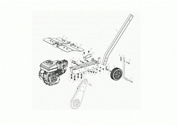 Motor MH 155 K Motoazada