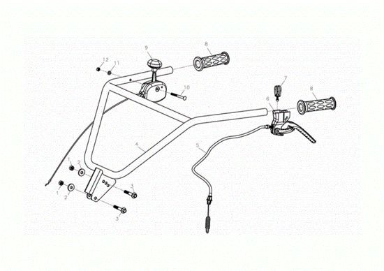 Manillar MH 155 K Motoazada