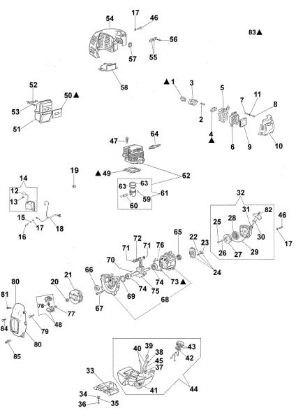 Motor SP 126 Maquinaria para la irroracion
