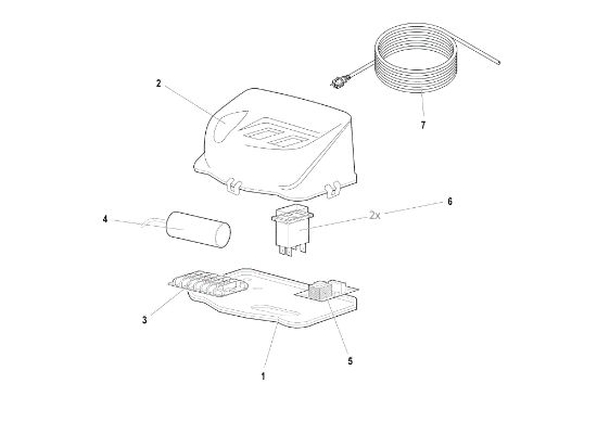Caja eléctrica PW 250 HC Hidrolimpiadora