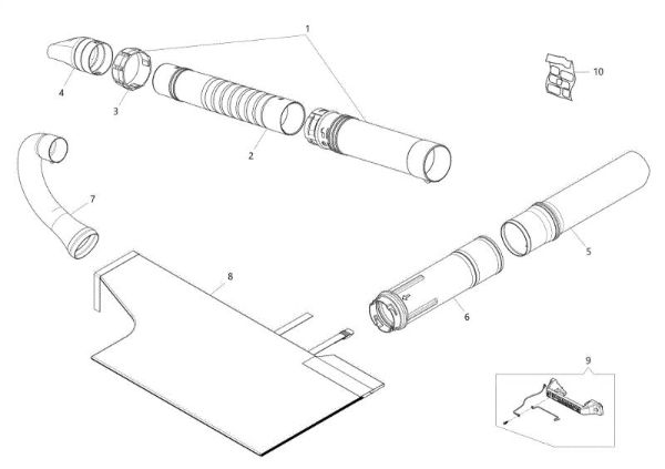 Accesorios BV 250 Sopladora
