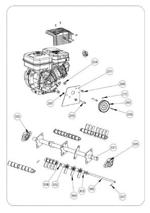 Rotor SCA 50 H Aireador