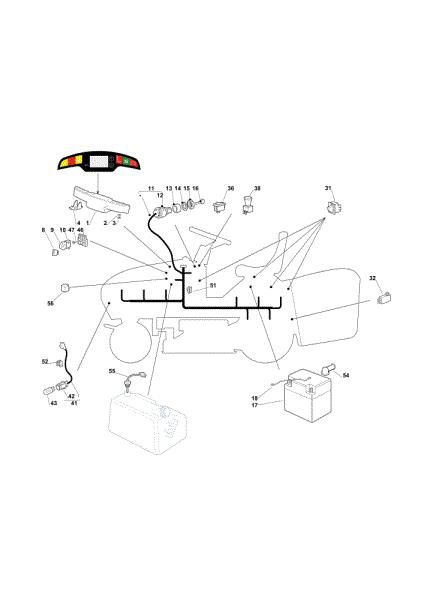 Piezas eléctricas OM 123/22 V Cat. 2021 Tractor