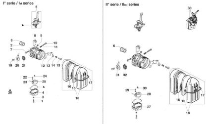 Carburador SC 33 Motobomba