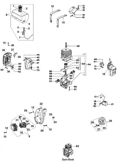 Motor 2° serie SA 18 Motobomba