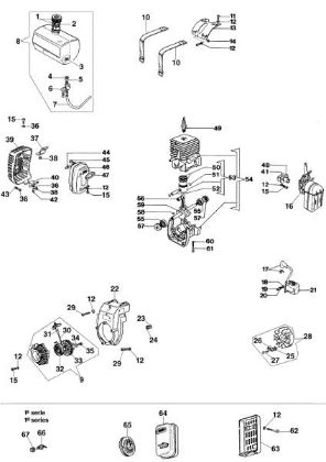 Motor 1° serie SA 18 Motobomba