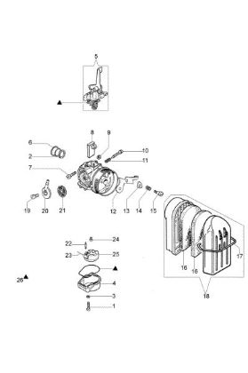 Carburador SA 18 Motobomba